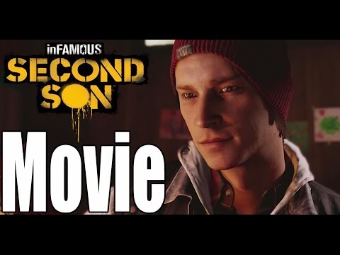 Infamous Second Son - All Cutscenes w/Boss Fights (Game Movie)