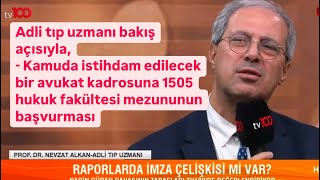 Prof. Dr. Nevzat Alkan’la 29.01.2025 tarihindeki adli tıbba konu olayların değer