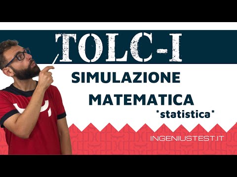 Esercizi Matematica Test Ingegneria: Simulazione di Statistica - INGENIUSTEST
