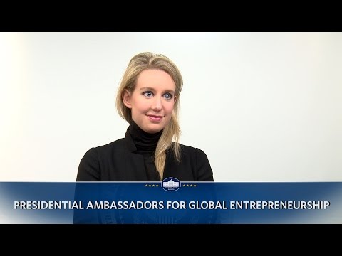 PAGE Ambassador – Elizabeth Holmes of Theranos