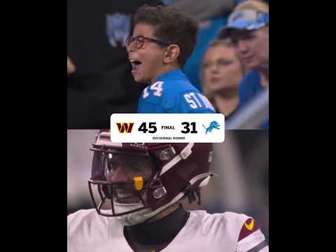 COMMANDERS BEAT 1-SEED LIONS, REACH NFC CHAMPIONSHIP 🤯