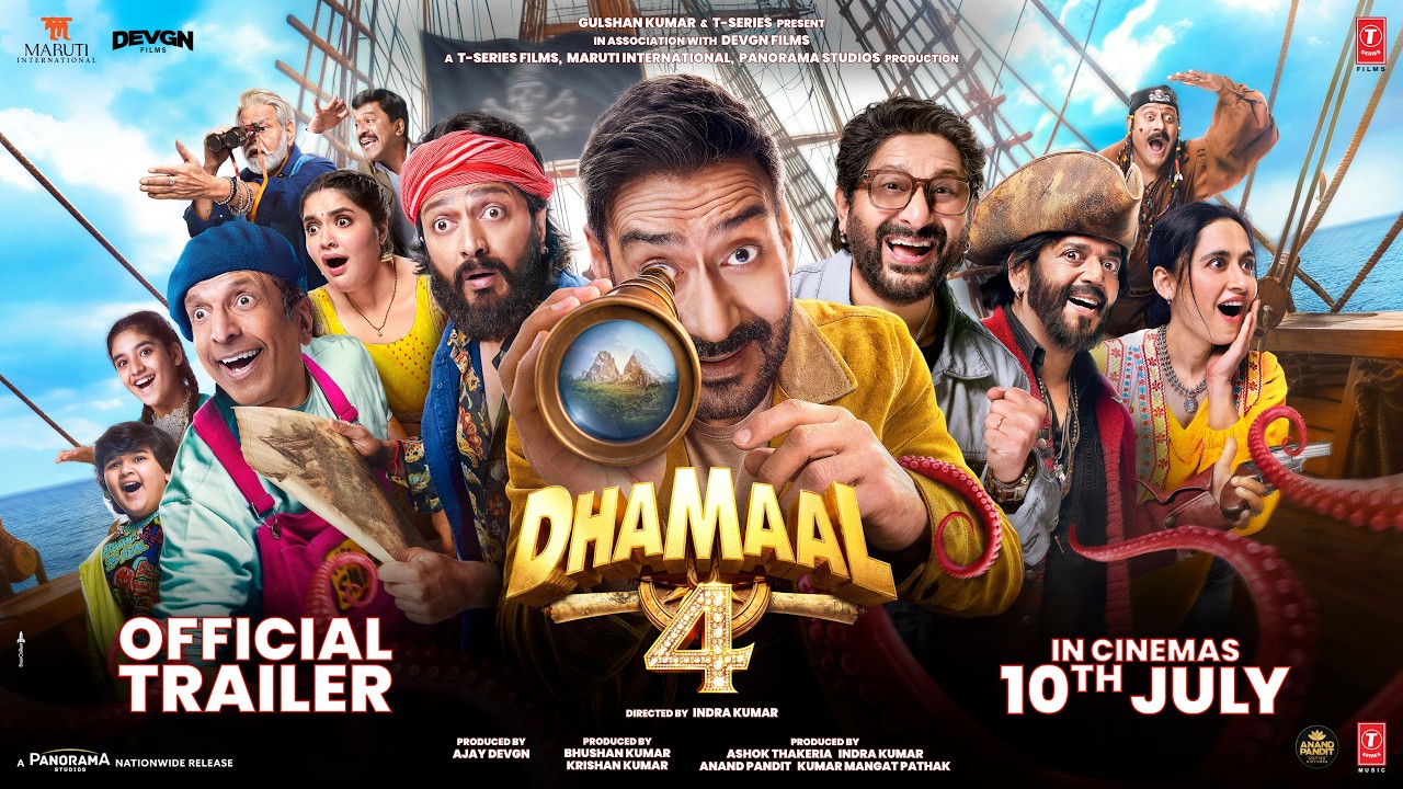 Dhamaal 4 (Trailer): Ajay Devgn, Arshad W, Riteish D, Jaaved J| Indra K| Bhushan K, Ashok T| 10 July
