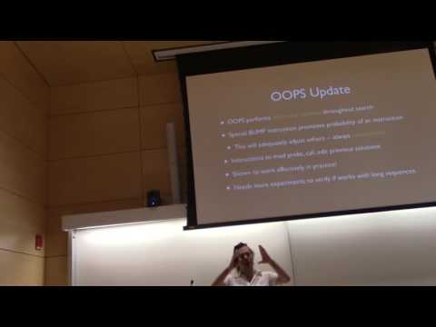 AGI-16 Tutorial by Eray Özkural - Incremental Machine Learning in Artificial General Intelligence