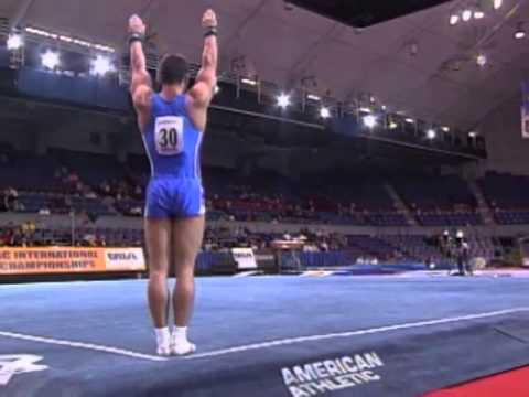 Marian Dragulescu - Floor Exercise - 2000 Pontiac International Team Championships - Men