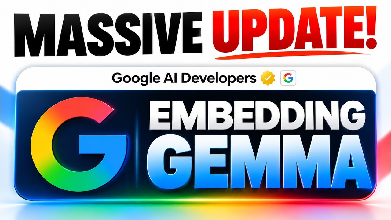 EmbeddingGemma 2 Just Made On-Device AI Multimodal