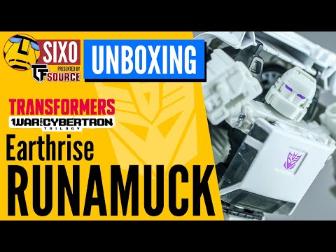 UNBOXING: Hasbro Transformers WFC Earthrise Runamuck
