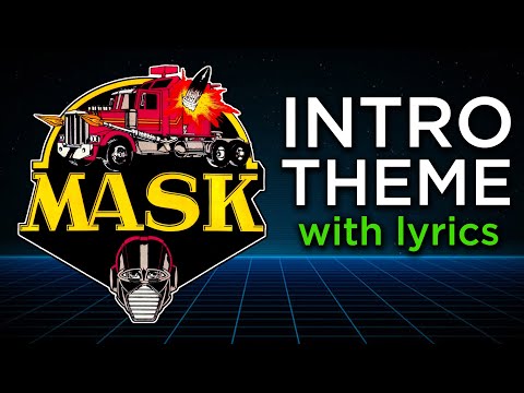 M.A.S.K. Cartoon Intro Theme + Lyrics #80scartoons