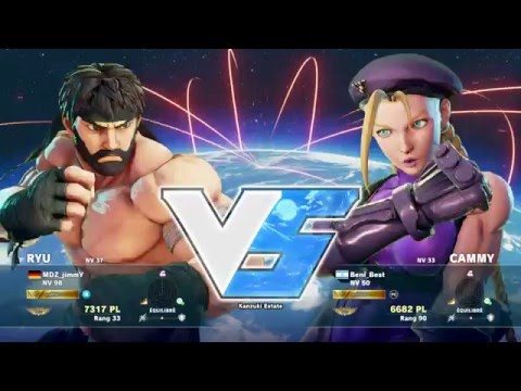 MDZ_jimmY ( Ryu ) VS Beni_Best ( Cammy ) HD 1080p - Street Fighter 5