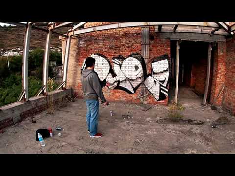 GRAFFITI BOMBING with cheap paint. Rebel 813 & Dhozer.Caucasus 2020. Rooftop/Chrome pieces/Handstyle