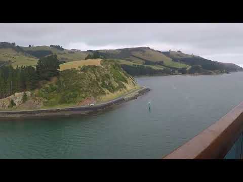 Thumbnail for Departing Dunedin on the Royal Princess, 2nd visit on back to back cruises, Sunday 23 Feb 2025
