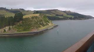 Departing Dunedin on the Royal Princess, 2nd visit on back to back cruises, Sunday 23 Feb 2025