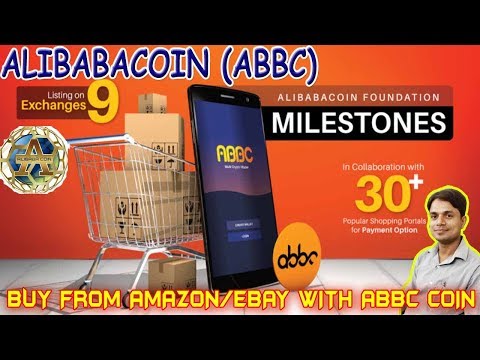 Good News for ABBC Coin Holders | Alibabacoin listed on 9 major exchanges and 30 shopping portals Video