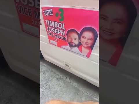 Vote for Vice Mayor Joseph Bok Timbol No. 3 sa balota Caloocan City