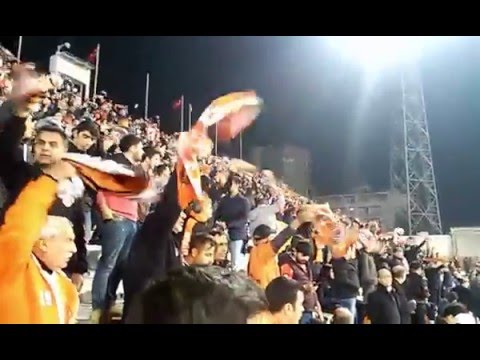 ADANASPOR  KARABÜKSPOR MAÇI TRİBÜN ÇEKİMİ  REnan foguinho GOLLL