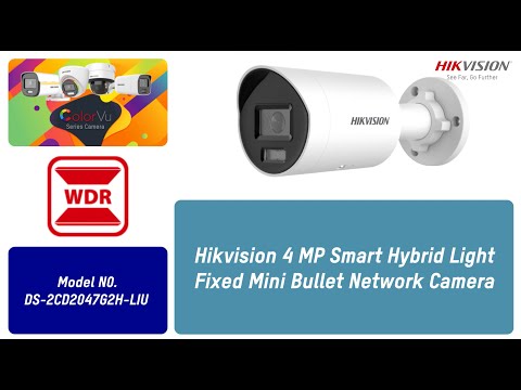 Hikvision DS-2CD2T47G2H-LISU SL Bullet Network Camera