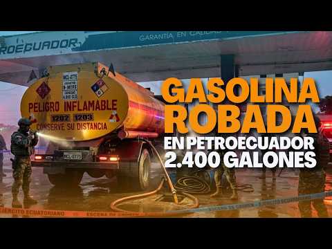 La gasolinera de Petroecuador que supuestamente “legalizaba” combustible robado | El Triunfo