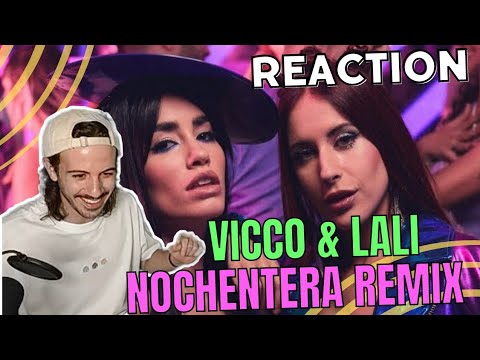Reacción VICCO, LALI - Nochentera Remix (Official Video) | (SUBTITLED) REACTION & ANALYSIS