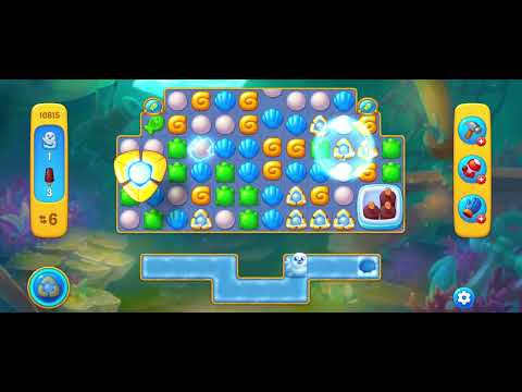 Fishdom game level 10815 #youtube #fishdom