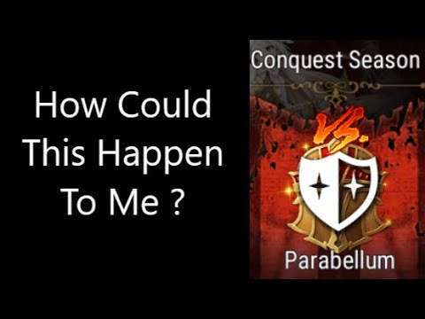 [Epic 7] Rank 1 Guild War - vs Parabellum - wolf16child / Sneakinyabed / Athyre