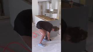 DIY Customizable Kitchen Island! Cheap and Easy Kitchen Island! Viral Tiktok Series EastcoastDIY!