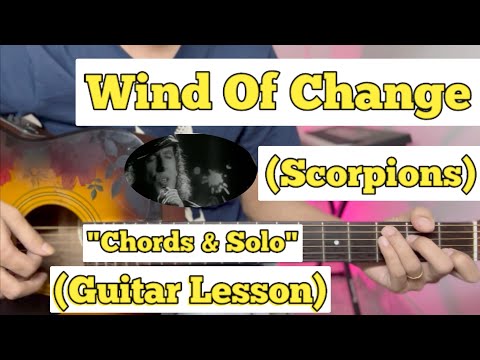 Wind Of Change - Scorpions | Guitar Lesson | Chords & Solo | (With Tab)