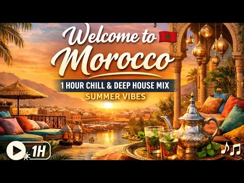 Welcome to Morocco 🇲🇦 | 1 Hour Chill & Deep House Mix – Summer Vibes