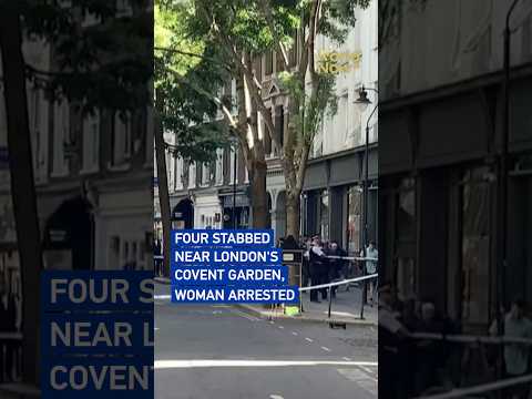 Four stabbed near Covent Garden #worldnow