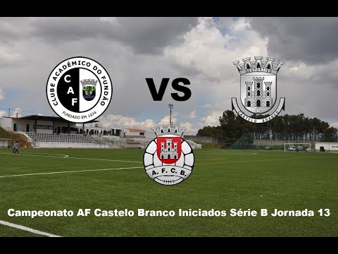 CA Fundão vs Desportivo CB (Iniciados) - Campeonato AFCB