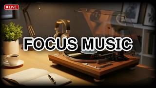 🔴 LIVE Jazz for Work & Focus ☕ Calm Instrumental Music #jazz #relaxingjazz #jazzinstrumental