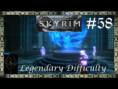 Skyrim Legendary Difficulty Part 58 - Killing Ancano
