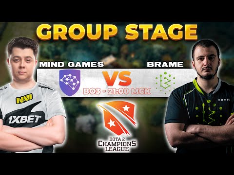 🔴[RU] Mind Games vs Brame [Bo3] | D2CL 2022 S7 | Group Stage | DOTA 2