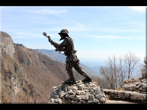 La zona monumentale del Monte Cengio - Prima parte
