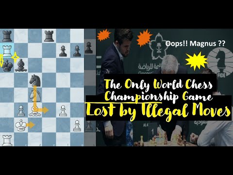 Lost by the Illegal moves in the World Championship Game ?? That too by Magnus? Here it is...