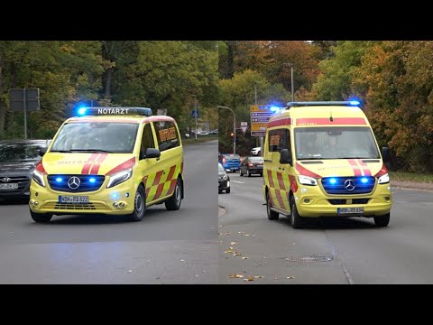 [Mit Pressluft] Neues NEF und beide Rettungswagen Rettungsdienst Ellrich GmbH