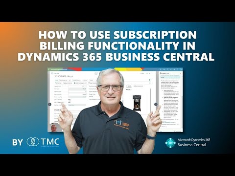 How to Use Subscription billing Functionality in Dynamics 365 Business ...
