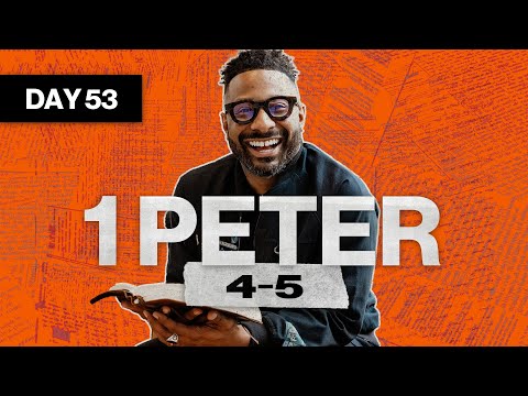 Day 53: 1 Peter 4-5 | Read The Bible In A Year | Bible Study with Commentary by Dr. Manny Arango