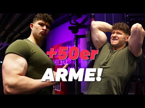 Von 32 auf über 50 cm! 3 Übungen durch die meine Arme explodiert sind
