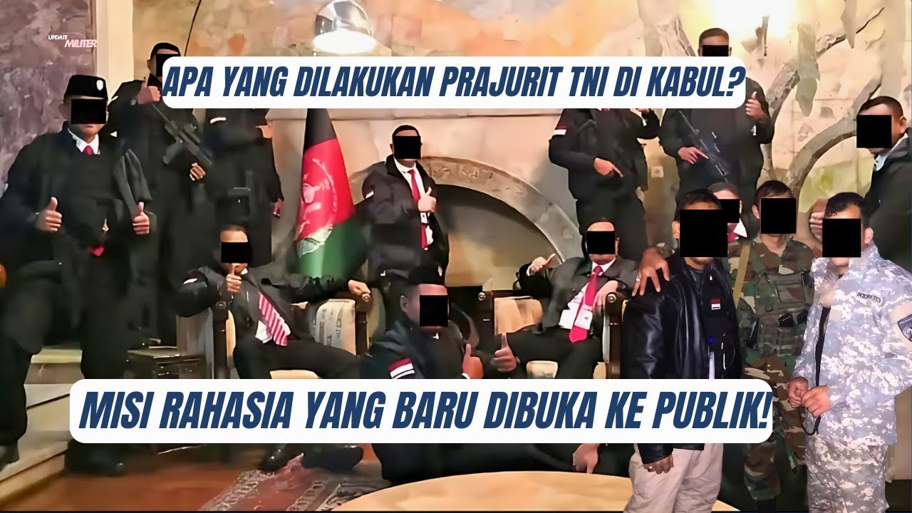 Apa yang Dilakukan Prajurit TNI di Kabul ? Misi Rahasia Ini Baru Terungkap ke Publik!