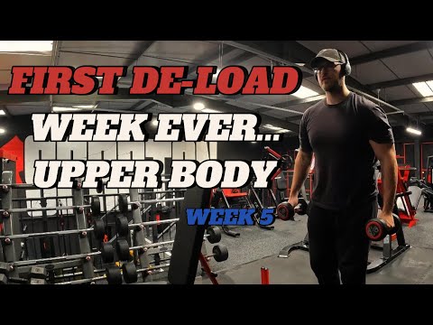 Spring Cut - Day 40 - Upper Body 1 || De-Load Week