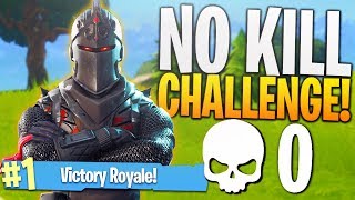 THE NO KILL CHALLENGE! (Hard) - PS4 Fortnite 0 Kill Challenge Game! THE NO KILL CHALLENGE! (Hard) - PS4 Fortnite 0 Kill Challenge Game!