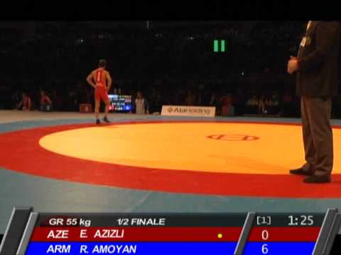 Roman Amoyan (ARM) vs Eldaniz Azizli (AZE)