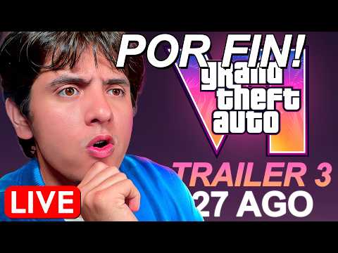 ¡TENEMOS FECHA DEL TRAILER 3 DE GTA 6! Vuelve el Hype! (en Directo)