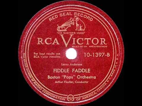 1948 HITS ARCHIVE: Fiddle Faddle - Boston Pops (1st recorded version)