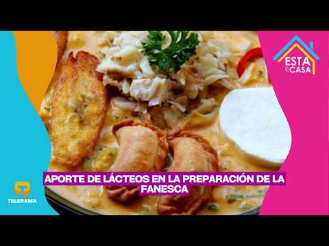 Aporte de lácteos en la preparación de la fanesca