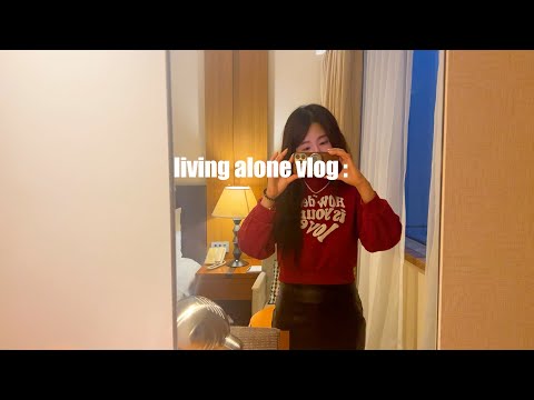 living alone vlog | INTJ-T, KOREAN RECIPES, Italian, Indian, Thai & Taiwan food, yoga, Hocance, book
