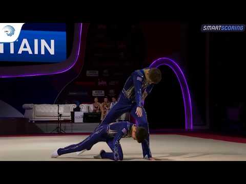 Sam LARGE & Sammi NASSMAN (GBR) - 2019 junior European bronze medallists, all-around
