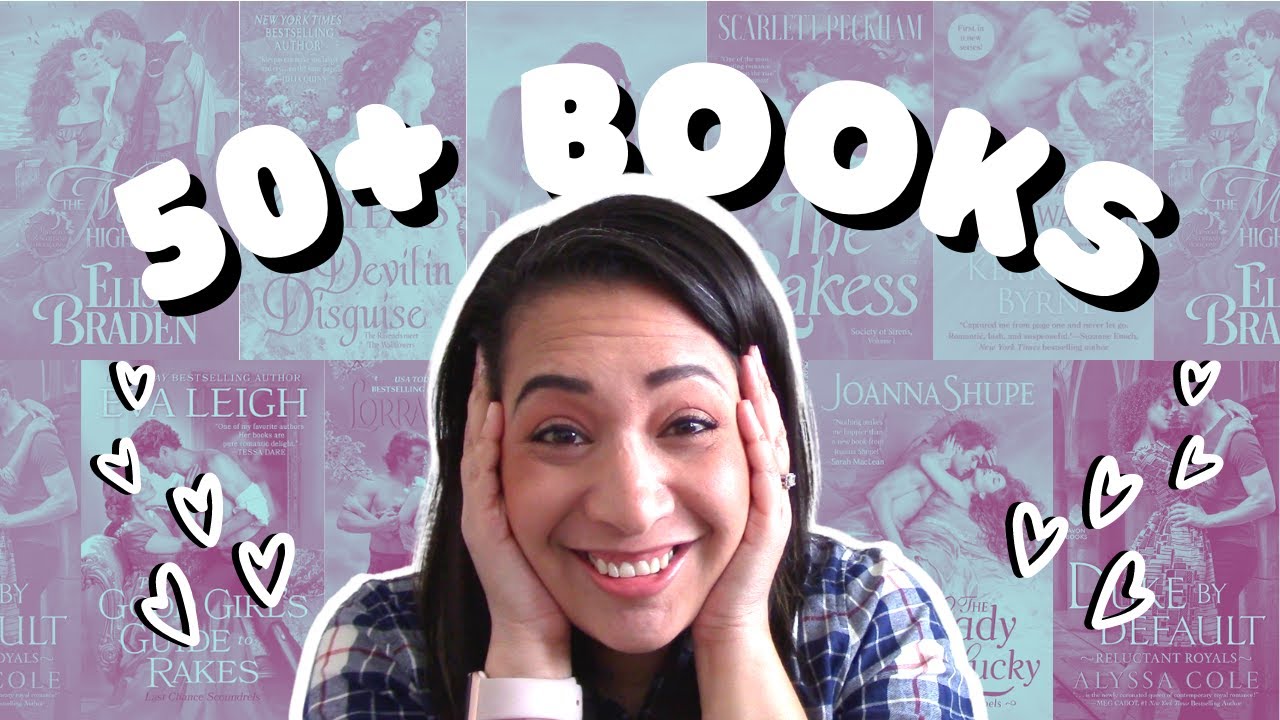 WELCOME TO MY ROMANCE ERA || ROMANCE BOOK HAUL || 50+ BOOKS