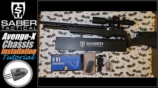 Air Venturi Avenge-X Saber Tactical Chassis Installation (Tube Version)