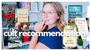 14 books about cults THAT WILL DISTURB YOU 😱 // fiction + nonfiction cult book recommendations