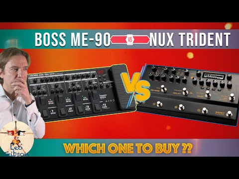 BOSS ME 90 vs NUX Trident - Super Detailed Comparison: which one to buy? (vs Marshal, Fender, FX, …)